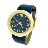Buy Shop Marc Jacobs Blade Blue Dial Blue Leather Strap Watch for Women - MBM1224 USA Online