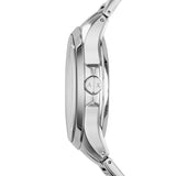 Buy Shop Armani Exchange Hampton Chronograph Blue Dial Silver Steel Strap Watch For Men - AX2178 USA Online