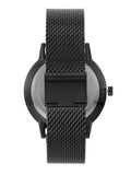 Armani Exchange Cayde Chronograph Black Dial Black Mesh Strap Watch For Men - AX2716