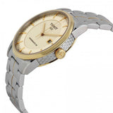 Buy Shop Tissot Luxury Powermatic 80 Gold Dial Silver Steel Strap Watch For Men - T086.407.22.261.00 USA Online