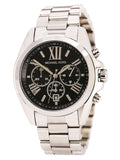 Buy Shop Michael Kors Bradshaw Black Dial Silver Steel Strap Watch for Men - MK5705 USA Online