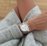 Buy Shop Michael Kors Runway Silver Dial Silver Steel Strap Watch for Women - MK5076 USA Online