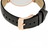 Buy Shop Michael Kors Jaryn Quartz White Dial Black Leather Strap Watch For Women - MK2472 USA Online