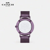 Buy Shop Coach Perry Purple Dial Purple Mesh Bracelet Watch for Women - 14503484 USA Online