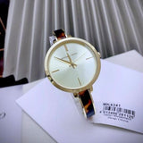 Buy Shop Michael Kors Jaryn Quartz Gold Dial Two Tone Steel Strap Watch for Women - MK4341 USA Online