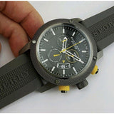 Buy Shop Burberry Sport Endurance Chronograph Grey Dial Grey Rubber Strap Watch for Men - BU7713 USA Online
