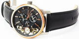 Buy Shop Fossil Twist Multi-Function Chronograph Black Dial Black Leather Strap Watch for Men - ME1099 USA Online