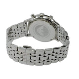 Buy Shop Emporio Armani Gianni Chronograph Blue Dial Silver Steel Strap Watch For Men - AR1648 USA Online