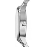 Buy Shop Michael Kors Kinley Diamond Pave Silver Dial Silver Steel Strap Watch for Women - MK5996 USA Online