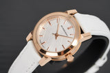 Buy Shop Burberry The City White Dial White Leather Strap Watch for Women - BU9209 USA Online