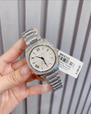 Buy Shop Michael Kors Bryn Quartz Silver Dial Silver Steel Strap Watch For Women - MK6133 USA Online