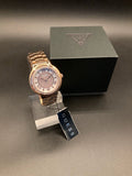 Buy Shop Guess Madison Diamonds White Dial Rose Gold Steel Strap Watch for Women - W0637L3 USA Online