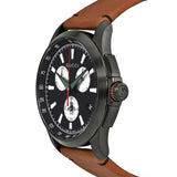 Buy Shop Gucci G-Timeless Chronograph Black Dial Brown Leather Strap Watch For Men - YA126271 USA Online