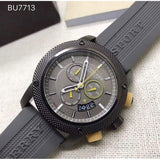 Buy Shop Burberry Sport Endurance Chronograph Grey Dial Grey Rubber Strap Watch for Men - BU7713 USA Online