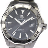 Buy Shop Tag Heuer Aquaracer Automatic Black Dial Silver Steel Strap Watch for Men - WAY2110.BA0928 USA Online