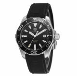 Buy Shop Tag Heuer Aquaracer Black Dial Black Rubber Strap Watch for Men - WAY111A.FT6151 USA Online