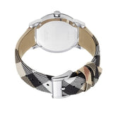 Buy Shop Burberry The City Silver Dial Brown Leather Strap Watch for Women - BU9025 USA Online