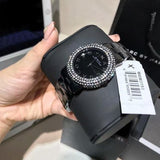 Buy Shop Marc Jacobs Marci Black Dial Black Steel Dial Strap Watch for Women - MBM3193 USA Online