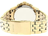 Buy Shop Fossil FB-01 Chronograph Black Dial Gold Steel Strap Watch for Men - FS5836 USA Online