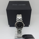 Buy Shop Marc Jacobs Blade Black Dial Silver Steel Strap Watch for Women - MBM8672 USA Online