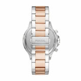 Buy Shop Fossil Perfect Boyfriend Mother of Pearl Dial Two Tone Steel Strap Watch for Women - ES4135 USA Online
