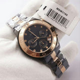 Buy Shop Marc Jacobs Blade Chronograph Grey Dial Two Tone Steel Strap Watch for Women - MBM8583 USA Online