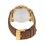 Buy Shop Fossil Grant Chronograph Blue Dial Brown Leather Strap Watch for Men - FS5068 USA Online