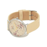 Buy Shop Coach Perry Beige Floral Dial Beige Leather Strap Watch for Women - 14503293 USA Online