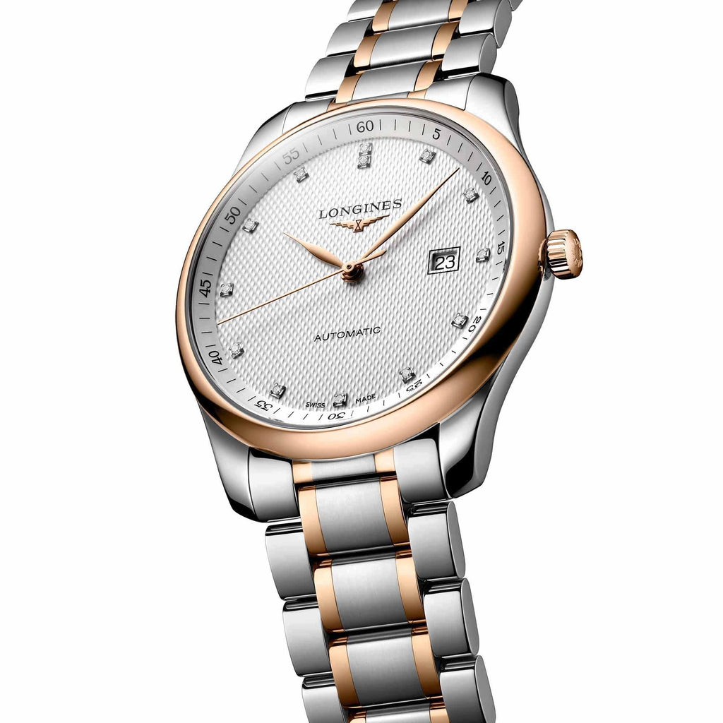 Buy Shop Longines Master Collection Automatic 40mm Silver Dial Two Tone Steel Strap Watch for Men - L2.793.5.77.7 USA Online