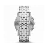 Buy Shop Emporio Armani Classic Chronograph Black Dial Silver Steel Strap Watch For Men - AR1786 USA Online