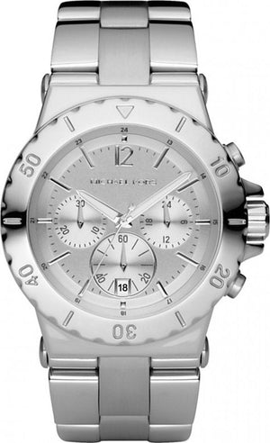 Buy Shop Michael Kors Dylan Silver Dial Silver Steel Strap Watch for Women - MK5312 USA Online