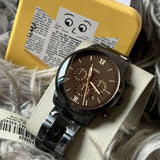 Buy Shop Fossil Neutra Chronograph Black Dial Black Steel Strap Watch for Men - FS5525 USA Online