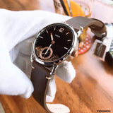 Buy Shop Fossil The Commuter Twist Black Dial Brown Leather Strap Watch for Men - ME1165 USA Online
