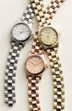 Buy Shop Marc Jacobs Henry Dinky Gold Dial Gold Steel Strap Watch for Women - MBM3199 USA Online