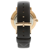 Buy Shop Michael Kors Pyper Quartz White Dial Black Leather Strap Watch For Women - MK2834 USA Online