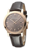 Buy Shop Burberry The City Brown Dial Brown Leather Strap Watch for Men - BU9013 USA Online