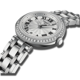Buy Shop Tissot Bellissima Small Lady Diamonds Silver Dial Silver Steel Strap Watch For Women - T126.010.61.113.00 USA Online