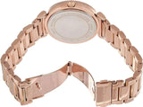 Buy Shop Michael Kors Catlin Quartz Rose Gold Dial Rose Gold Steel Strap Watch For Women - MK3412 USA Online