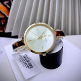 Buy Shop Michael Kors Jaryn Quartz Gold Dial Two Tone Steel Strap Watch for Women - MK4341 USA Online