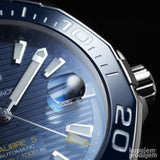 Buy Shop Tag Heuer Aquaracer Blue Dial Watch for Men - WAY201B.FT6150 USA Online