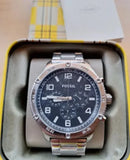 Buy Shop Fossil Brox Multifunction Black Dial Silver Steel Strap Watch for Women - BQ2797 USA Online