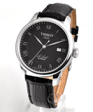 Buy Shop Tissot T Classic Le Locle Automatic Black Dial Black Leather Strap Watch For Men - T41.1.423.53 USA Online