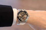 Buy Shop Breitling Chronomat GMT 40 Brown Dial Silver Steel Strap Watch for Men - A32398101M1A1 USA Online