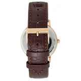 Buy Shop Hugo Boss Ambassador Grey Dial Brown Leather Strap Watch for Men - 1513387 USA Online
