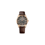 Buy Shop Hugo Boss Ambassador Grey Dial Brown Leather Strap Watch for Men - 1513387 USA Online