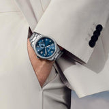Buy Shop Hugo Boss Legacy Blue Dial Silver Steel Strap Watch for Men - 1513707 USA Online