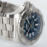 Buy Shop Breitling Aeromarine Avenger Seawolf 45mm Blue Dial Stainless Steel Mens Watch - A1733110/C756 USA Online