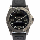 Buy Shop Breitling Aerospace Evo Black Dial Black Rubber Strap Watch for Men - V79363101B1S1 USA Online