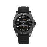 Buy Shop Breitling Aerospace Evo Black Dial Black Rubber Strap Watch for Men - V79363101B1S1 USA Online