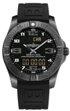 Buy Shop Breitling Aerospace Evo Black Dial Black Rubber Strap Watch for Men - V79363101B1S1 USA Online